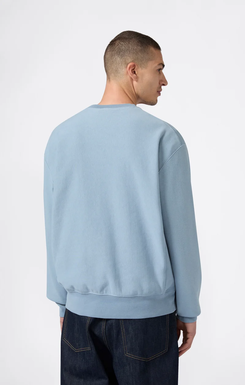 Men’s Lightweight Crewneck Sweatshirt Reverse Weave