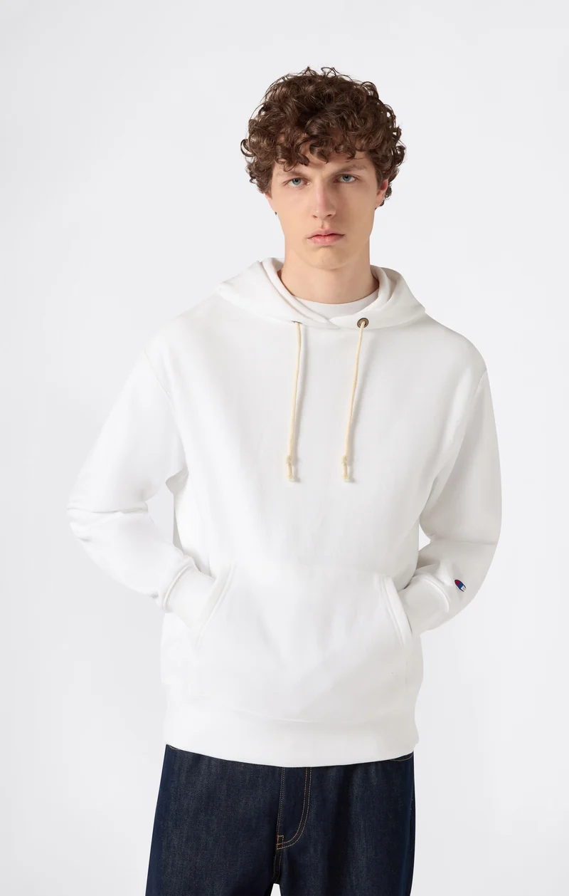 Men’s Lightweight Hooded Sweatshirt Reverse Weave