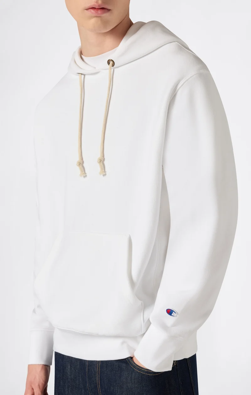 Men’s Lightweight Hooded Sweatshirt Reverse Weave