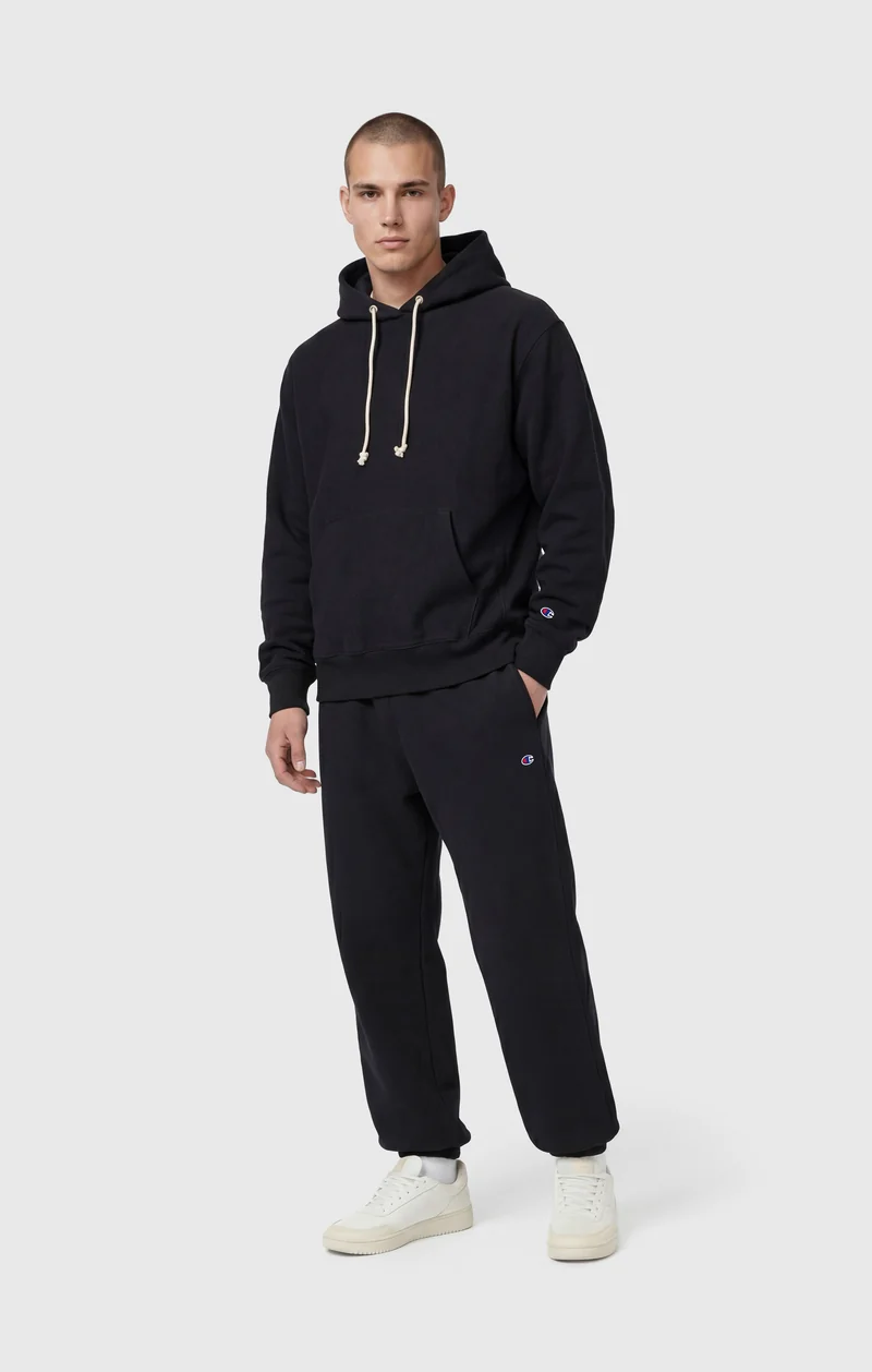 Men’s Lightweight Hooded Sweatshirt Reverse Weave