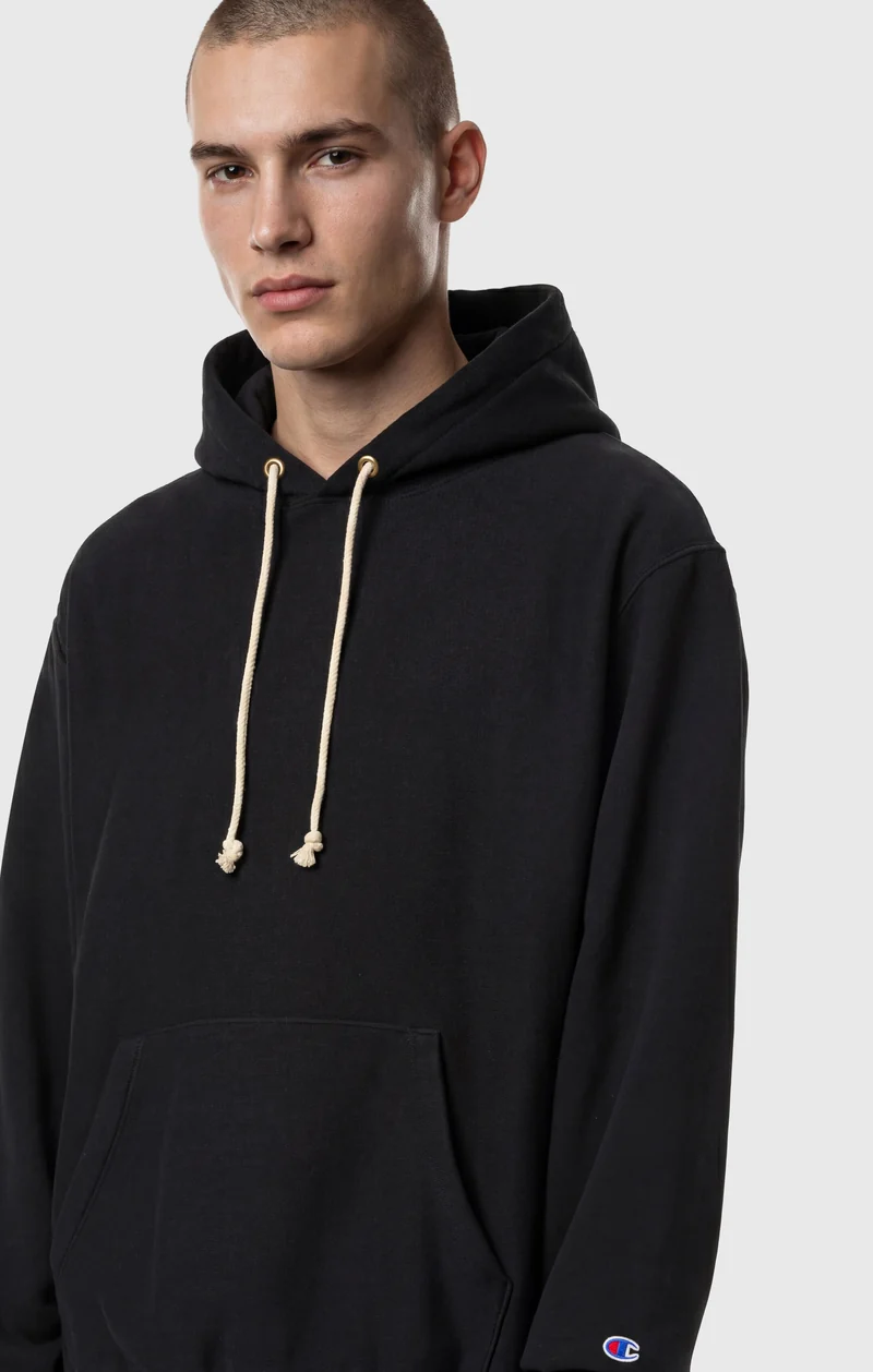 Men’s Lightweight Hooded Sweatshirt Reverse Weave
