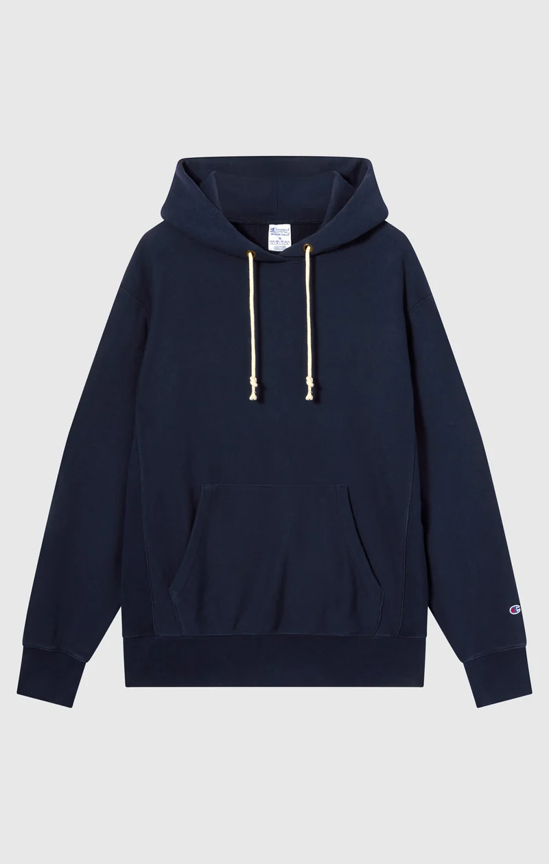 Men’s Lightweight Hooded Sweatshirt Reverse Weave