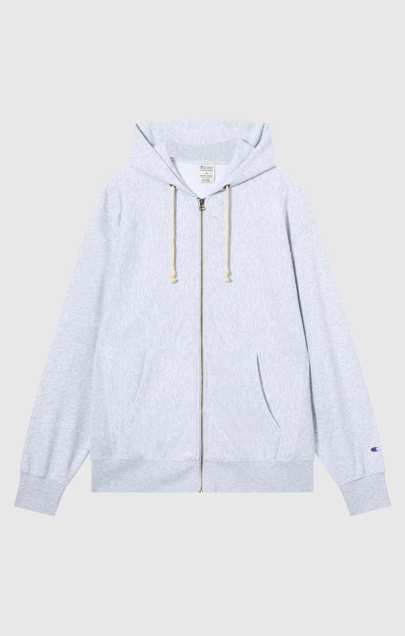 Men’s Full Zip Hoodie Sweatshirt Reverse Weave