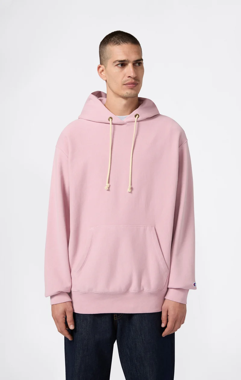 Men’s Lightweight Hooded Sweatshirt Reverse Weave