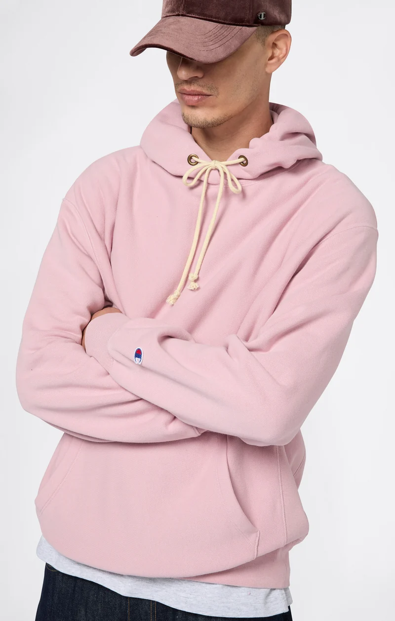 Men’s Lightweight Hooded Sweatshirt Reverse Weave
