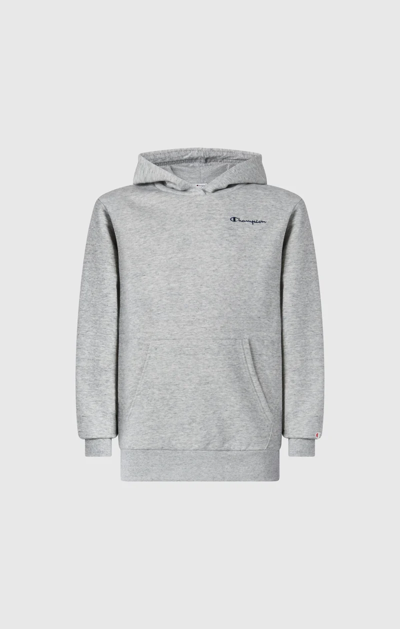 Boys’ Fleece Hoodie with Small Embroidered Logo Icons