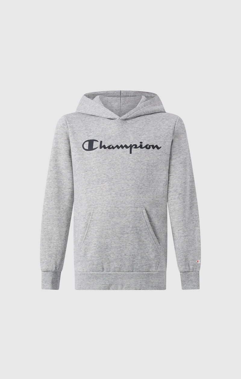 Boys' Fleece Hoodie Sweatshirt Script Logo