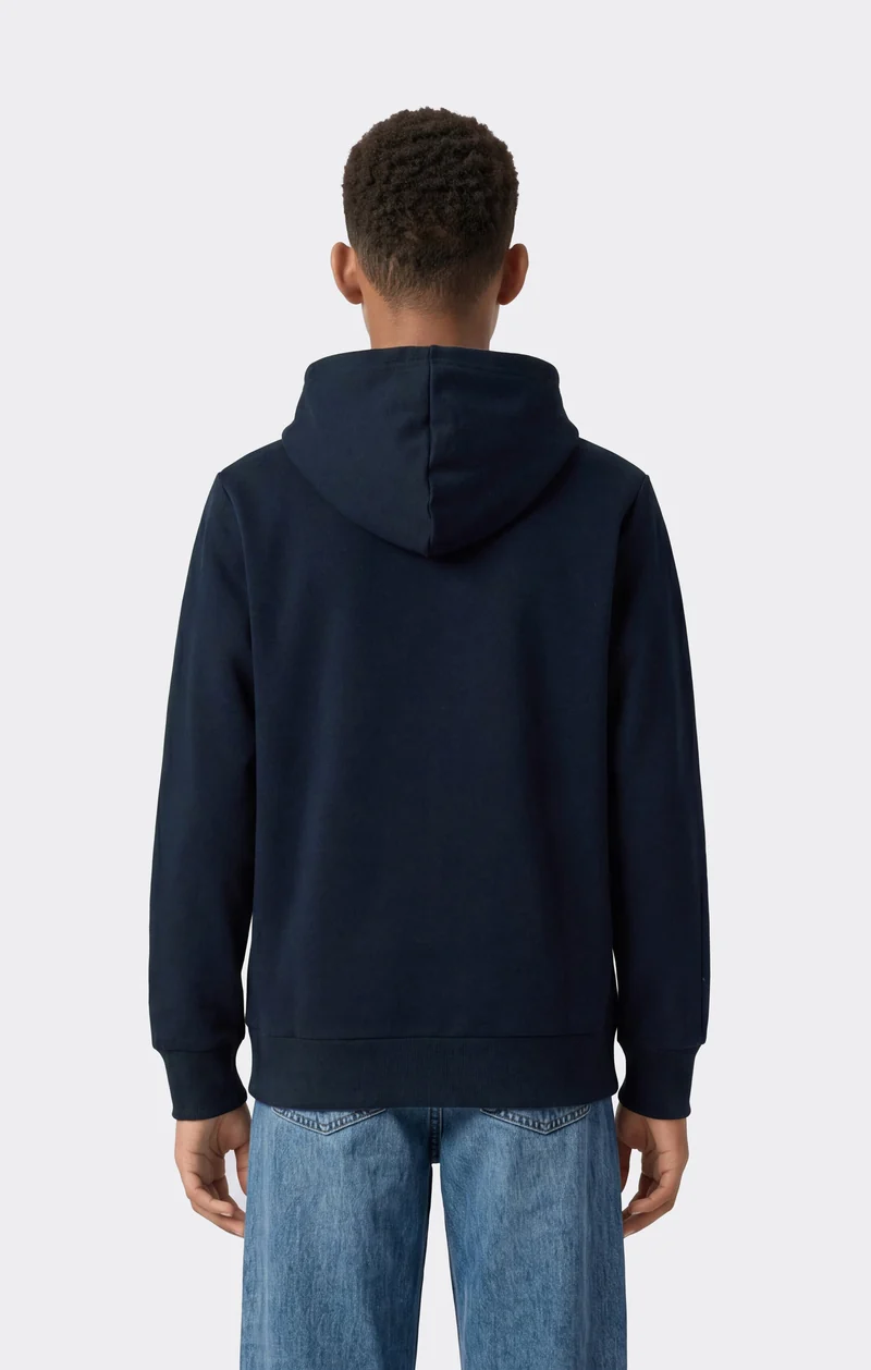 Boys' Fleece Hoodie Sweatshirt Script Logo