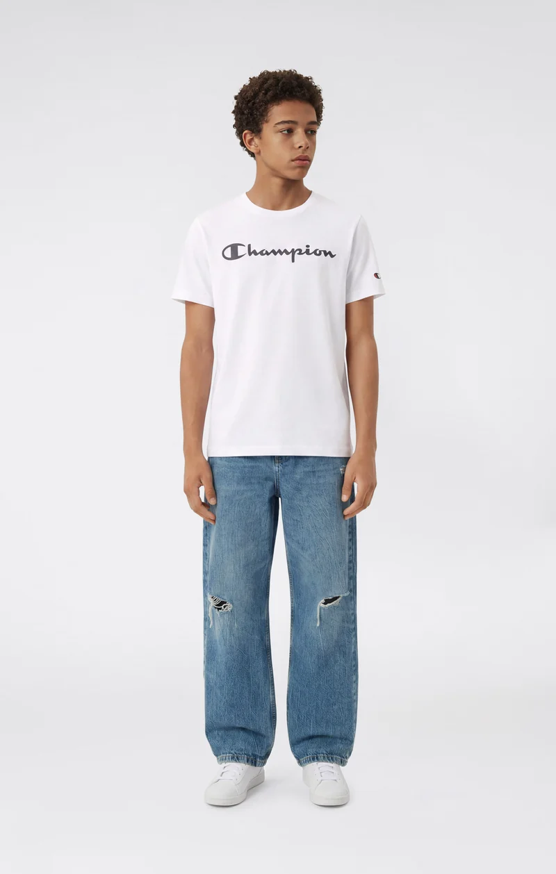 Boys' Script Logo T-Shirt