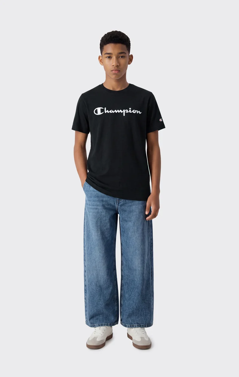 Boys' Script Logo T-Shirt