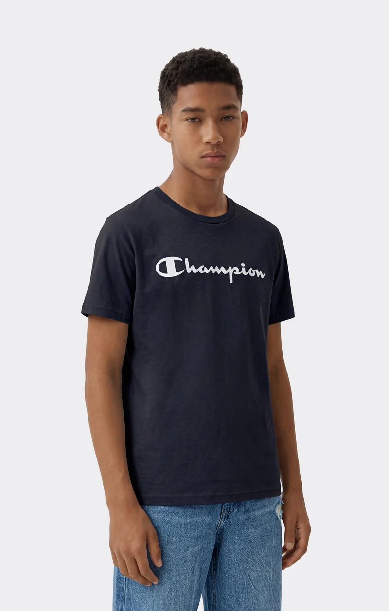 Boys' Script Logo T-Shirt