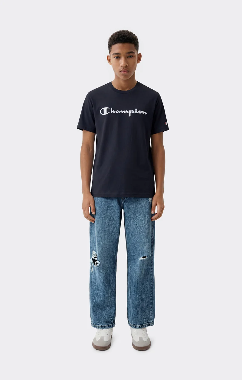 Boys' Script Logo T-Shirt