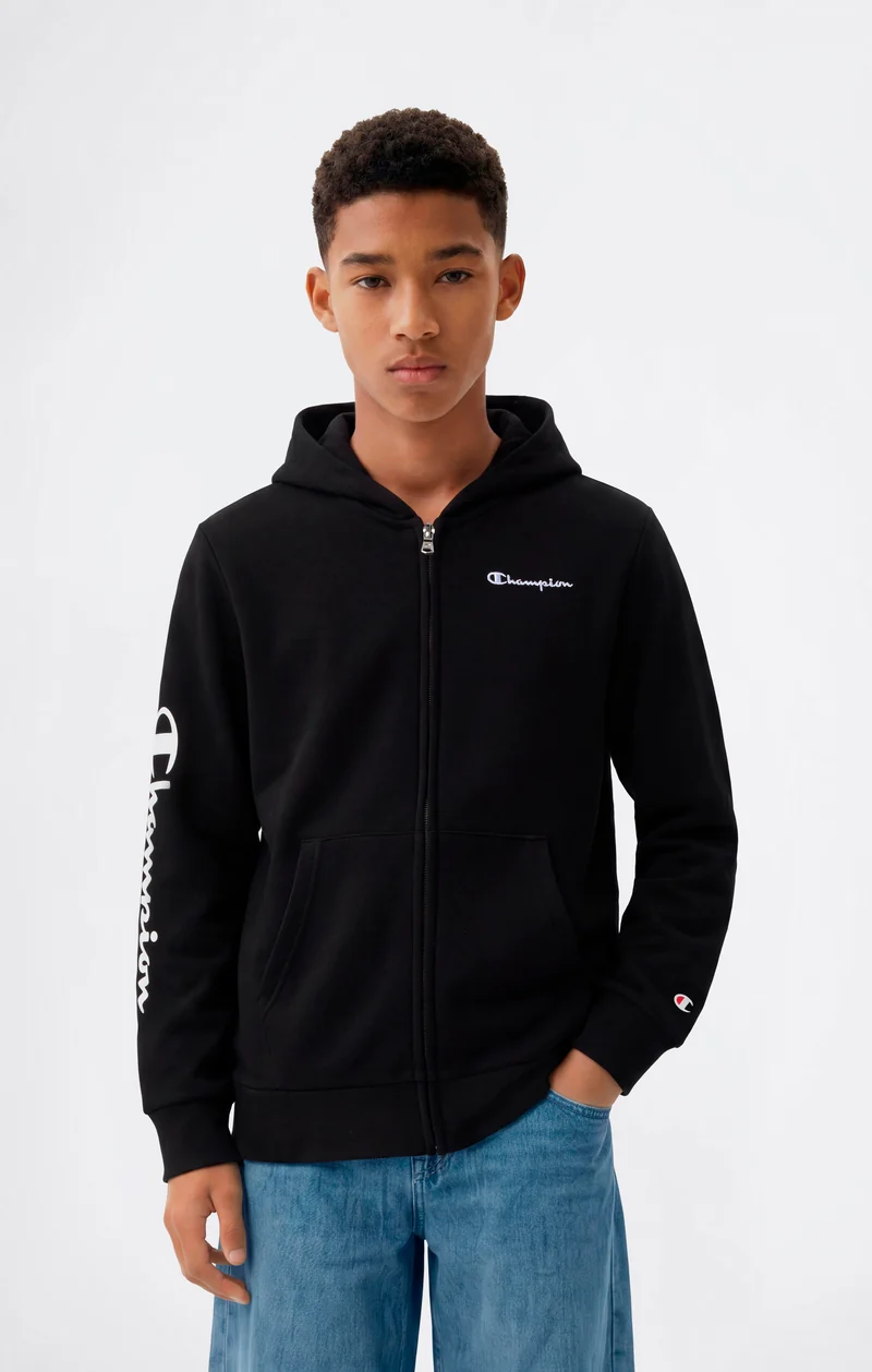 Boys’ Full Zip Fleece Hoodie Icons