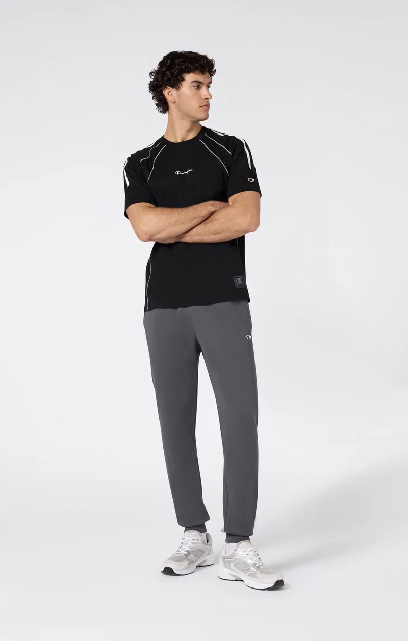 Men’s Rib Cuff Slim Fit Fleece Joggers Icons