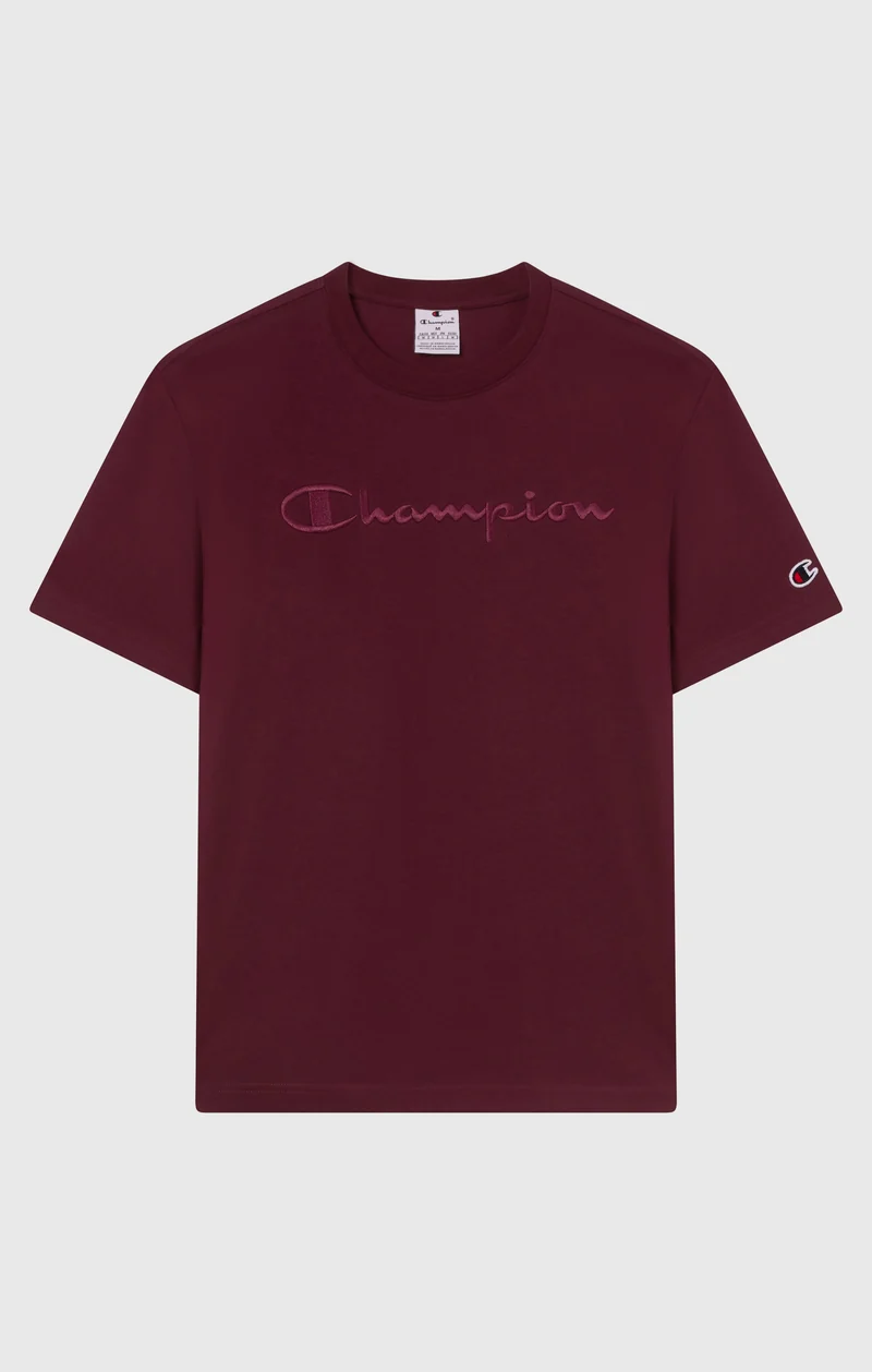 Men’s T-Shirt with Big Embroidery Logo Icons