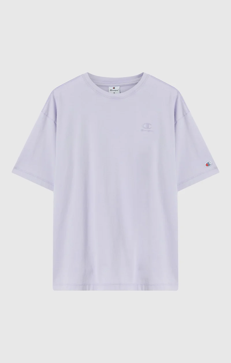Women’s Washed Effect Crewneck T-Shirt Icons