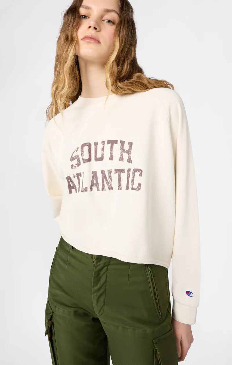 Women’s East West Cropped Crewneck Sweatshirt