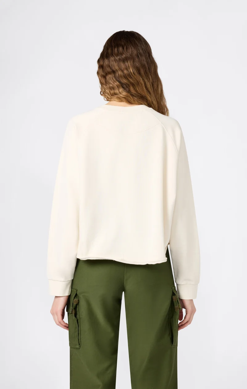 Women’s East West Cropped Crewneck Sweatshirt