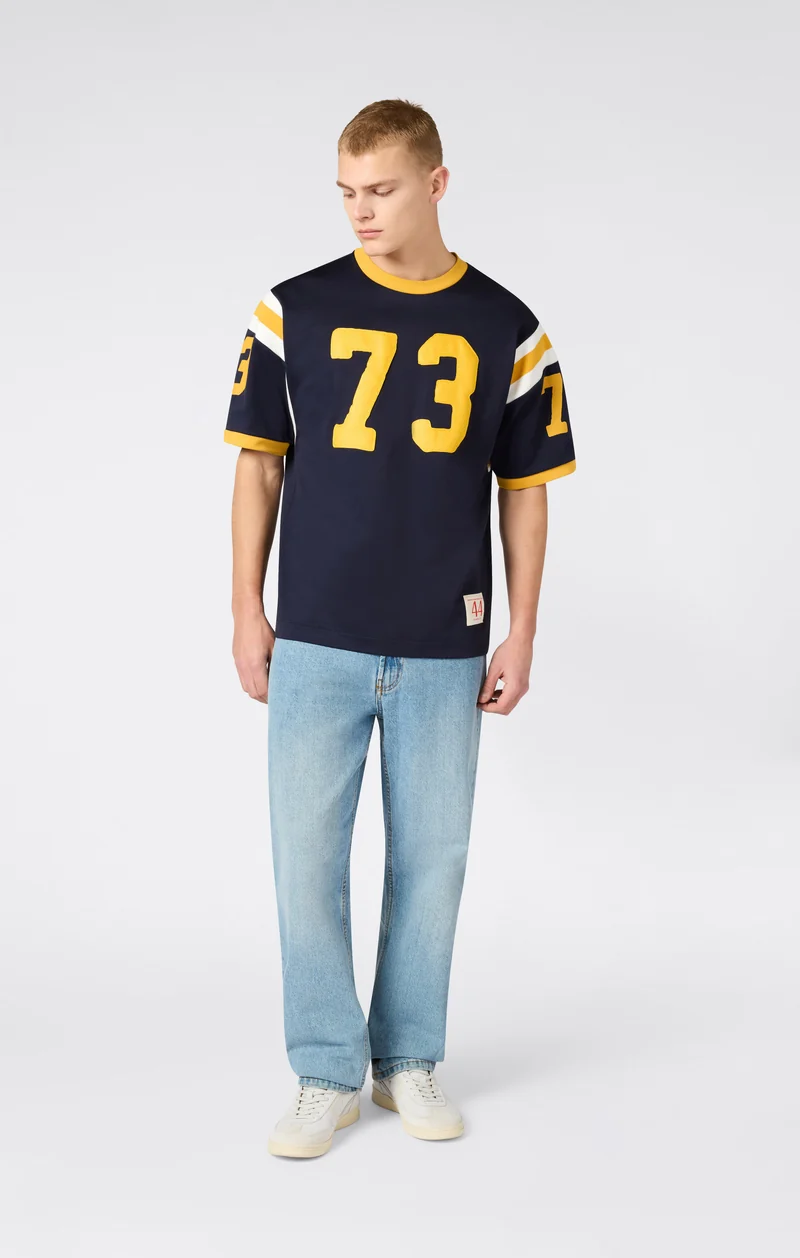 Men’s Football-Inspired Ringer T-Shirt Time Capsule