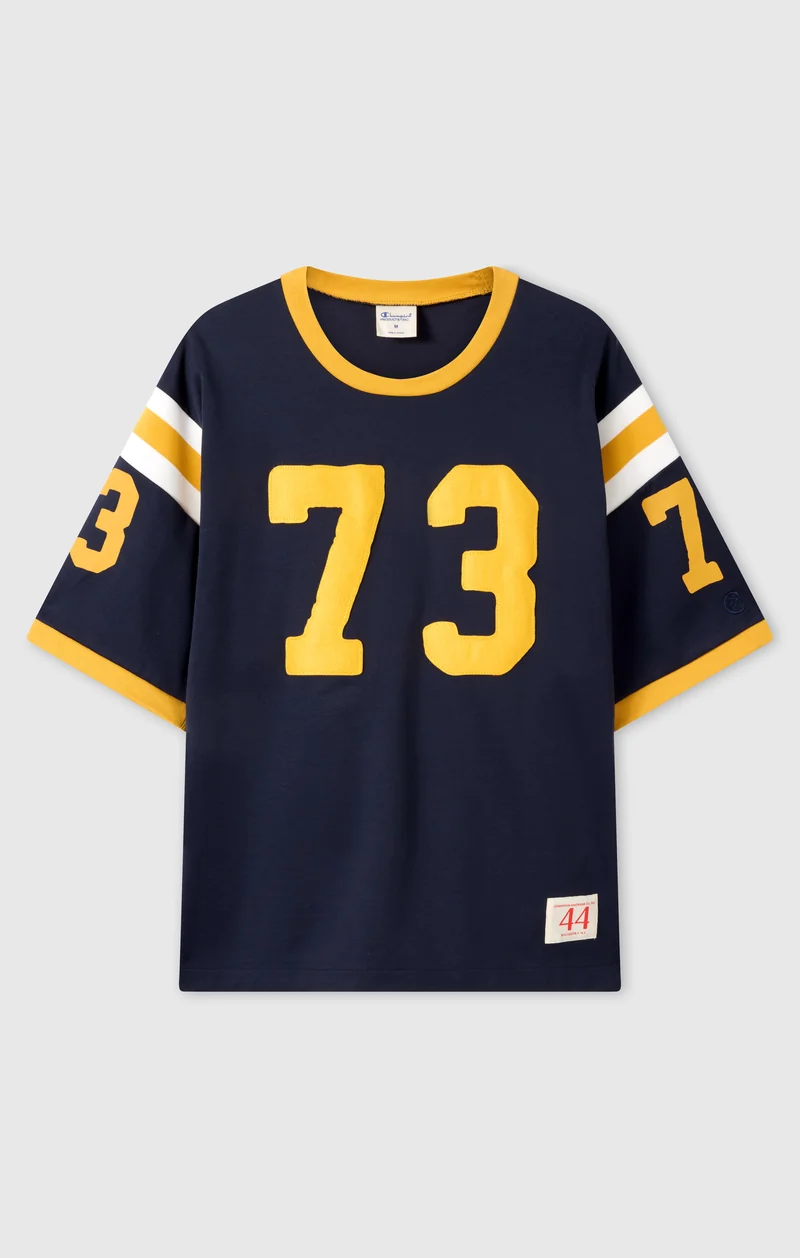 Men’s Football-Inspired Ringer T-Shirt Time Capsule