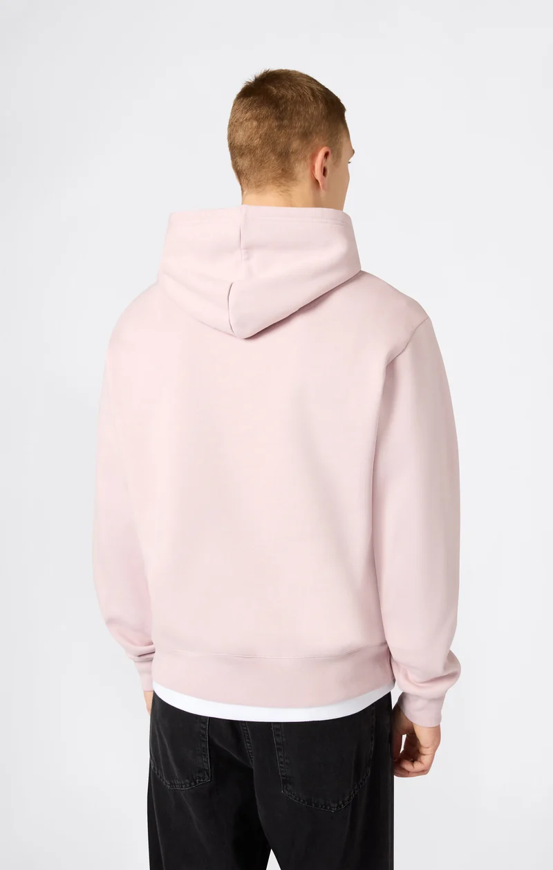 Men’s Hooded Sweatshirt With Brushed Interior And Puff Print Logo