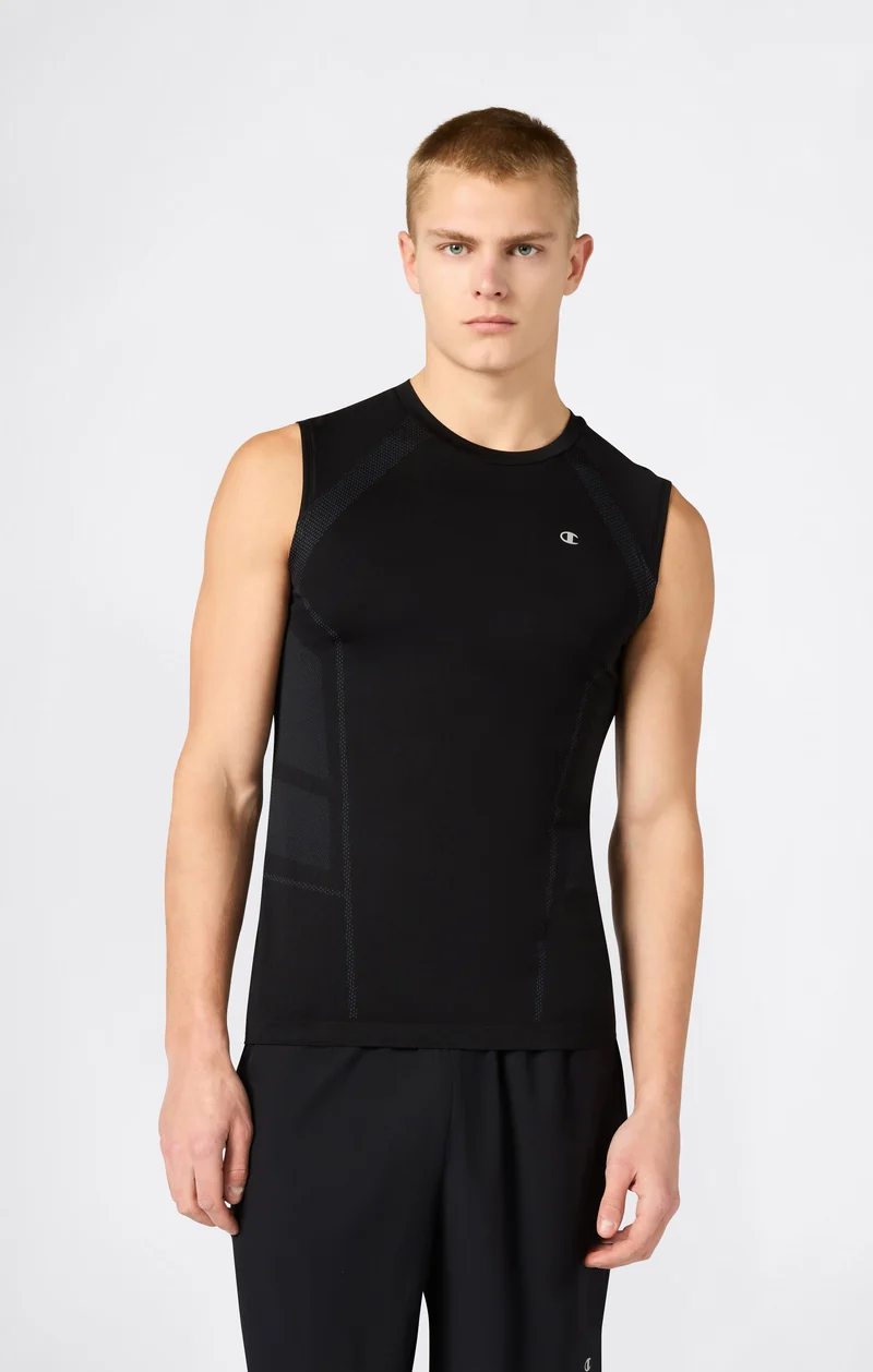 Men’s Seamless Quick Dry Athletic Fit Tank Top