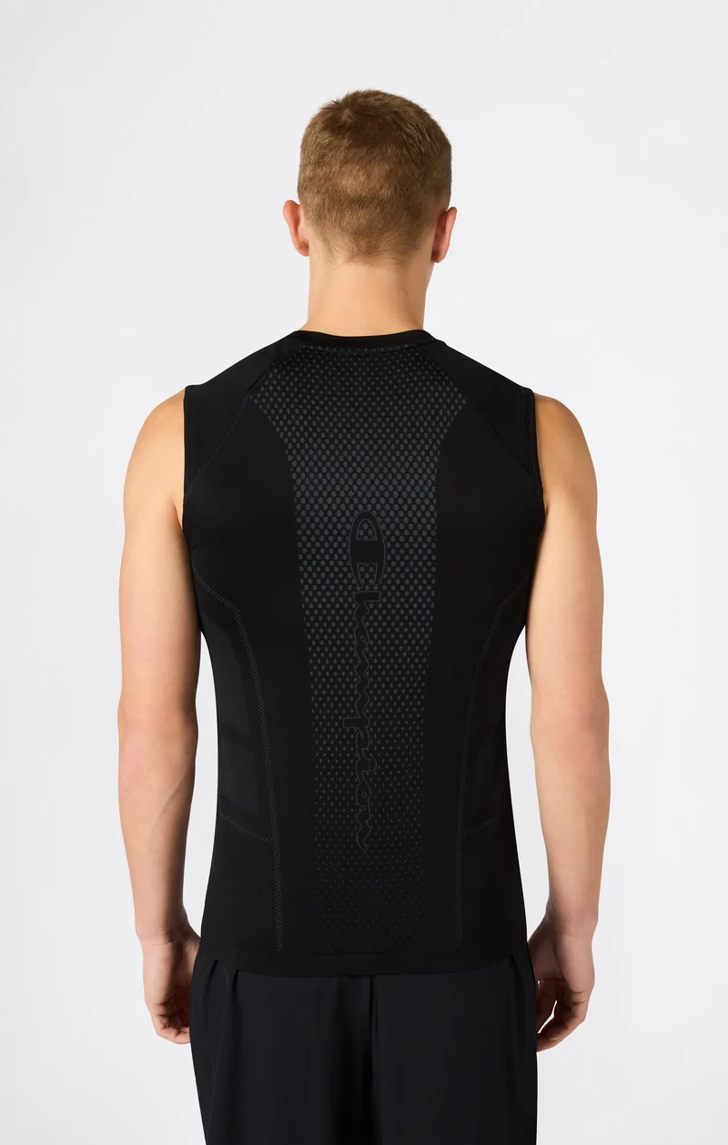 Men’s Seamless Quick Dry Athletic Fit Tank Top