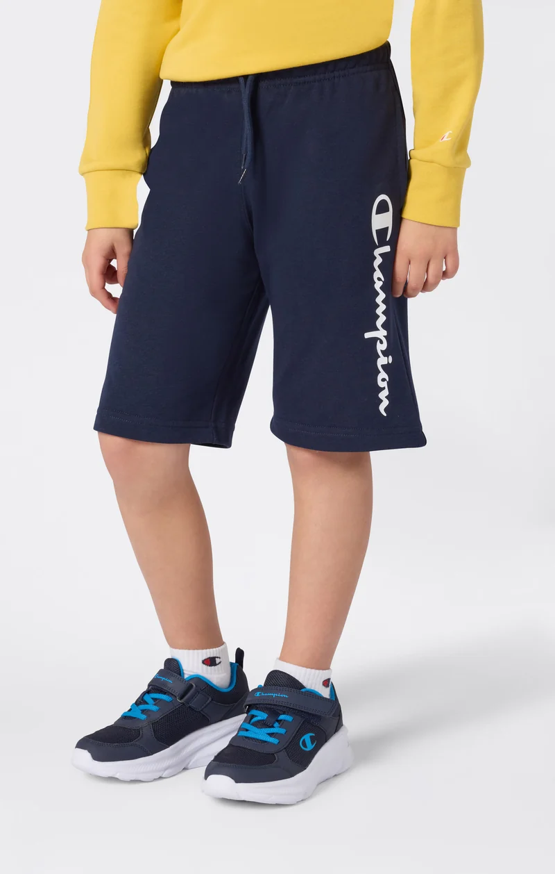 Boys’ Shorts with Maxi Printed Logo