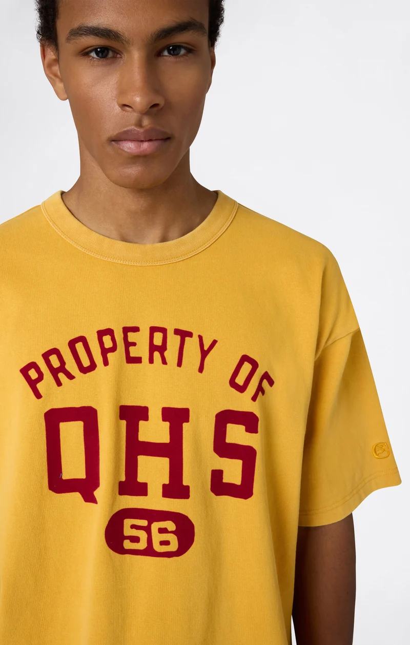 Men’s Collegiate-Inspired Crewneck T-Shirt Time Capsule