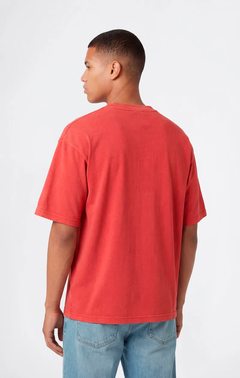 Men’s Collegiate-Inspired Crewneck T-Shirt Time Capsule