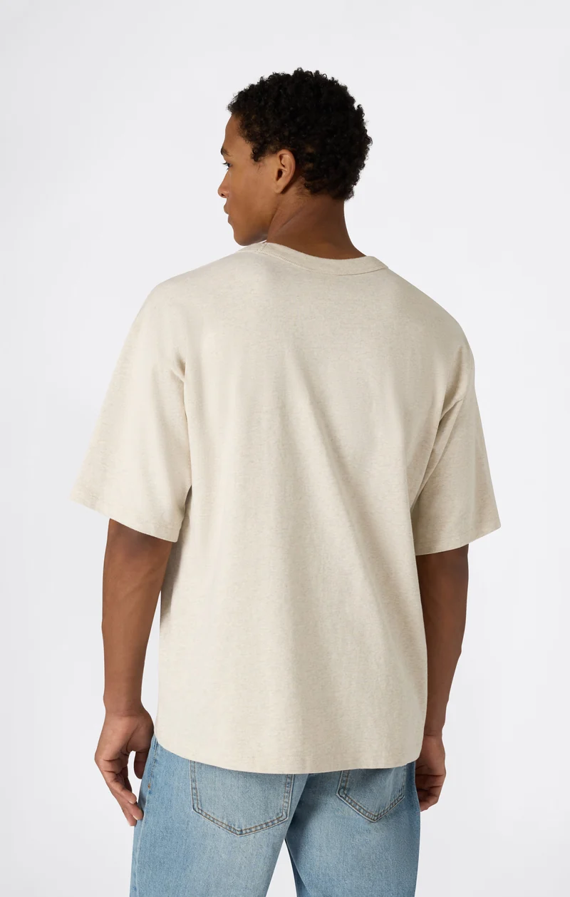 Men’s Collegiate-Inspired Crewneck T-Shirt Time Capsule