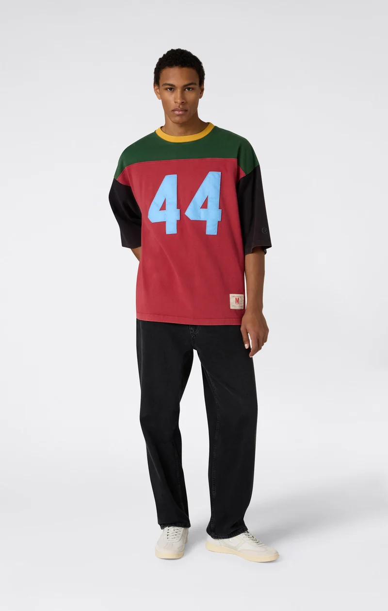 Men’s 3/4 Sleeve Football-Inspired T-Shirt Time Capsule