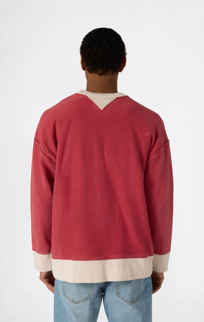 Men’s Reverse Weave Crewneck Sweatshirt Time Capsule