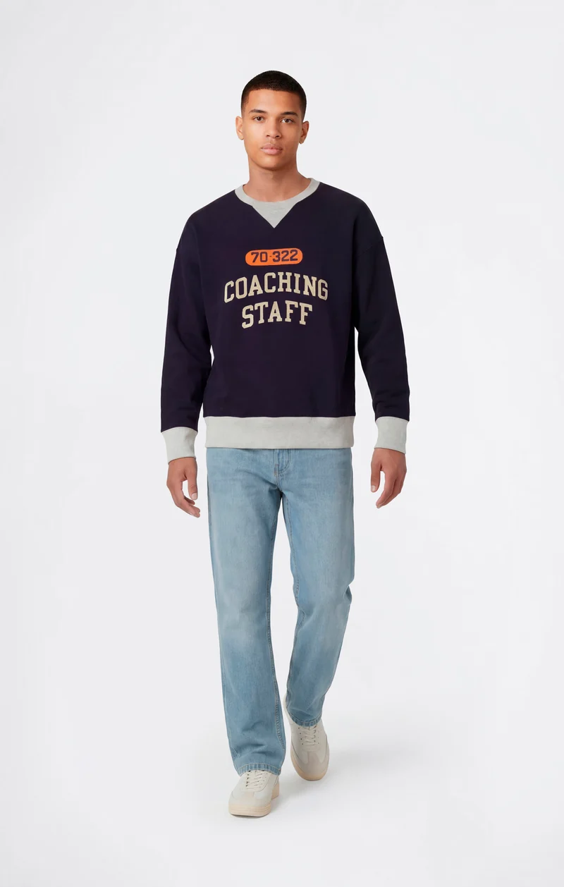 Men’s Reverse Weave Crewneck Sweatshirt Time Capsule