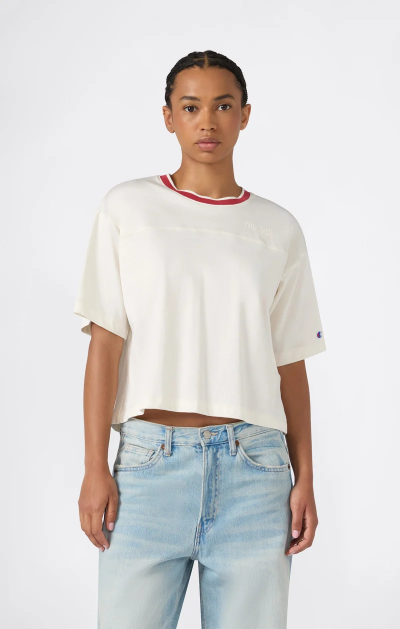 Women’s Crewneck T-Shirt with Number Graphic