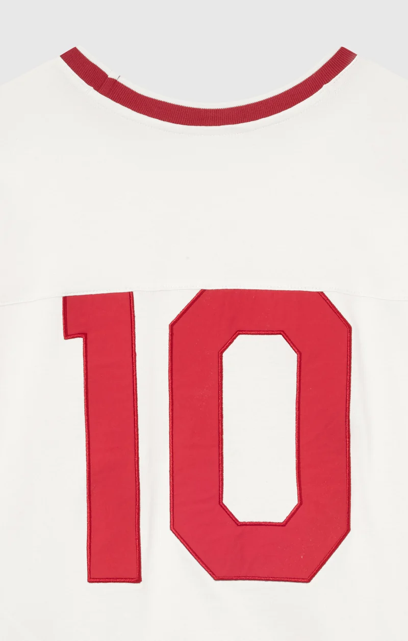 Women’s Crewneck T-Shirt with Number Graphic