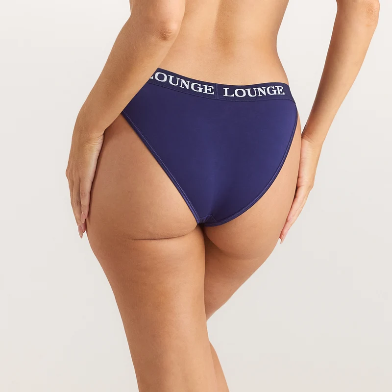 Bamboo Triangle Slip - Marineblau