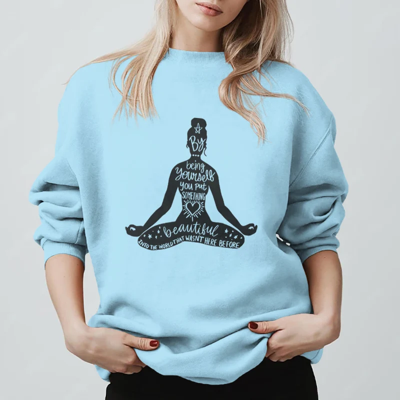 Olivenorma Mindful Balance Yoga Meditation Sweatshirt