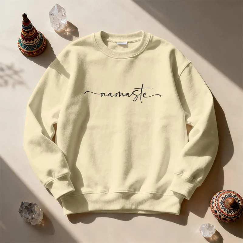 Olivenorma Namaste Yoga Meditation Sweatshirt