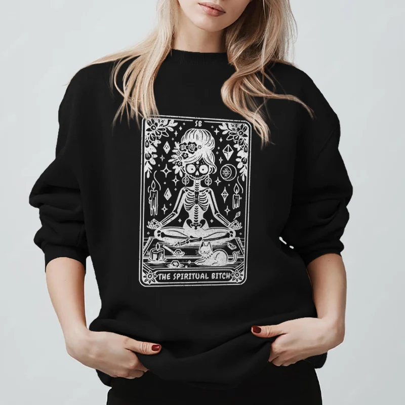 Olivenorma Spiritual Bitch Meditation Yoga Sweatshirt