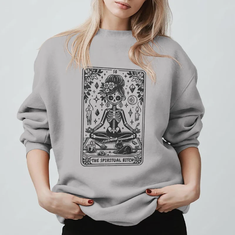 Olivenorma Spiritual Bitch Meditation Yoga Sweatshirt