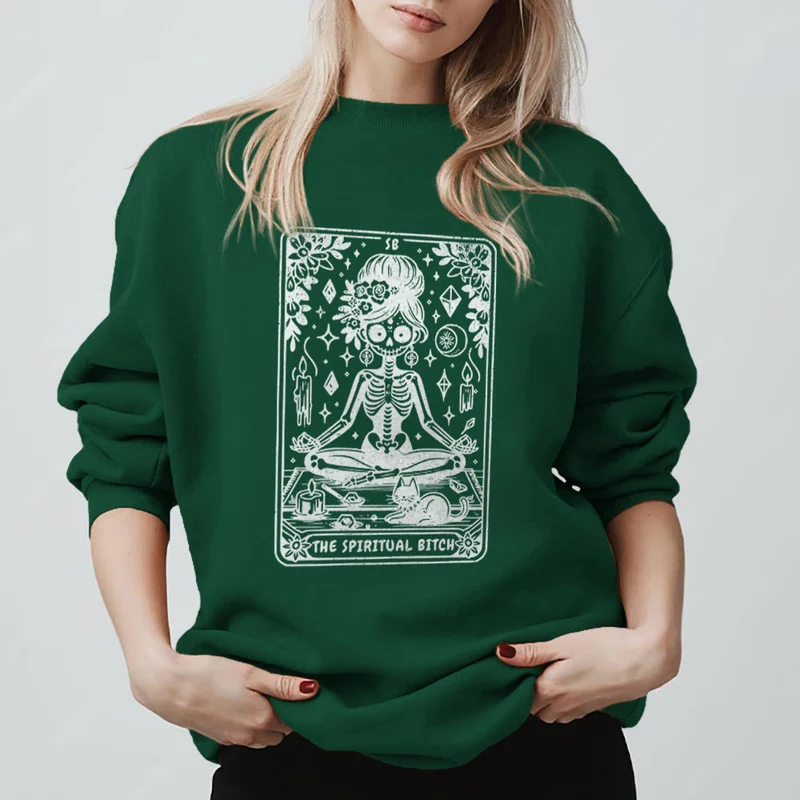 Olivenorma Spiritual Bitch Meditation Yoga Sweatshirt