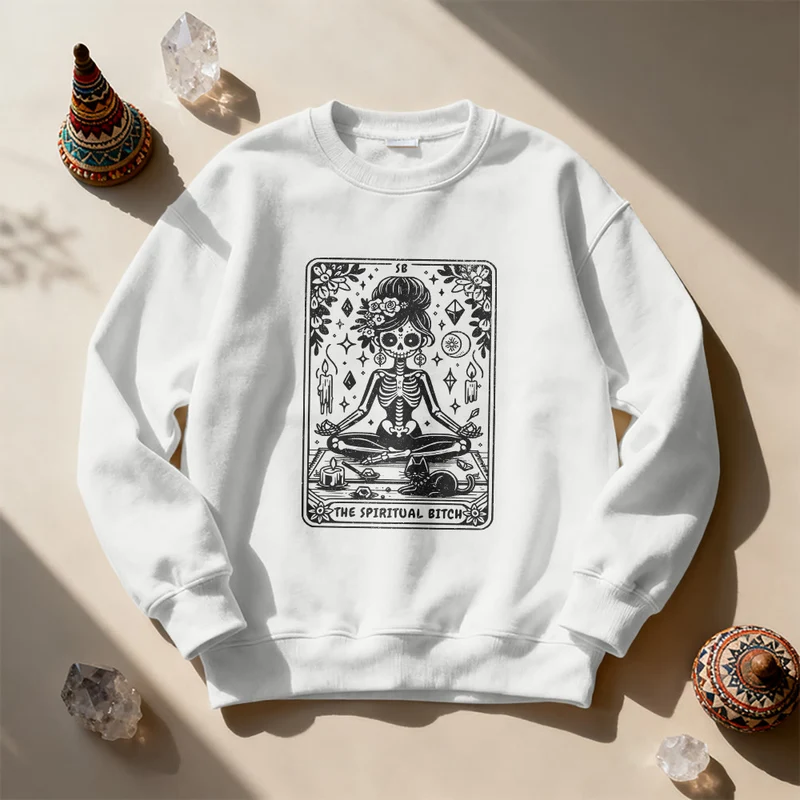 Olivenorma Spiritual Bitch Meditation Yoga Sweatshirt