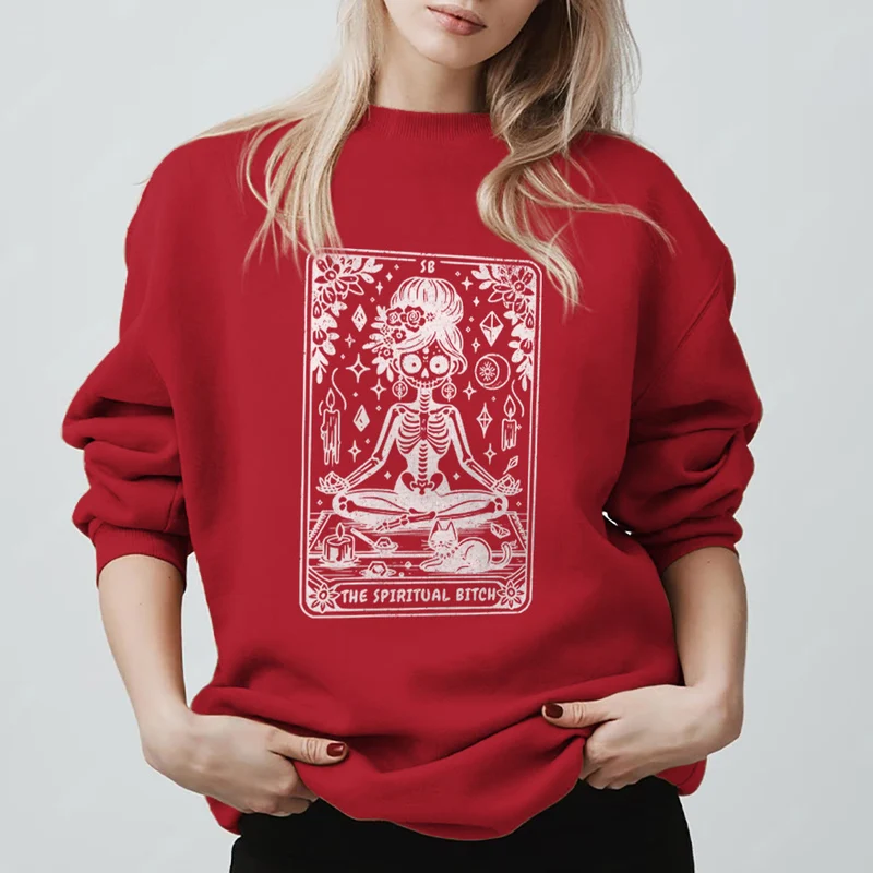 Olivenorma Spiritual Bitch Meditation Yoga Sweatshirt