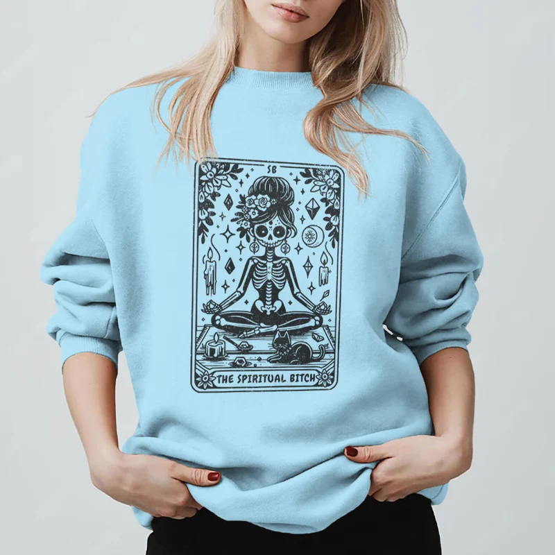 Olivenorma Spiritual Bitch Meditation Yoga Sweatshirt
