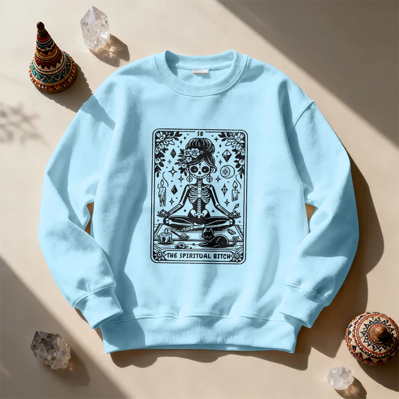 Olivenorma Spiritual Bitch Meditation Yoga Sweatshirt