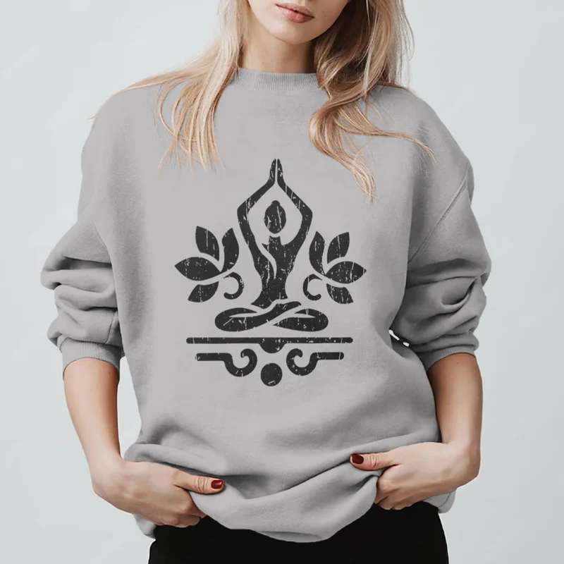 Olivenorma Namaste Yoga Liebhaber Sweatshirt