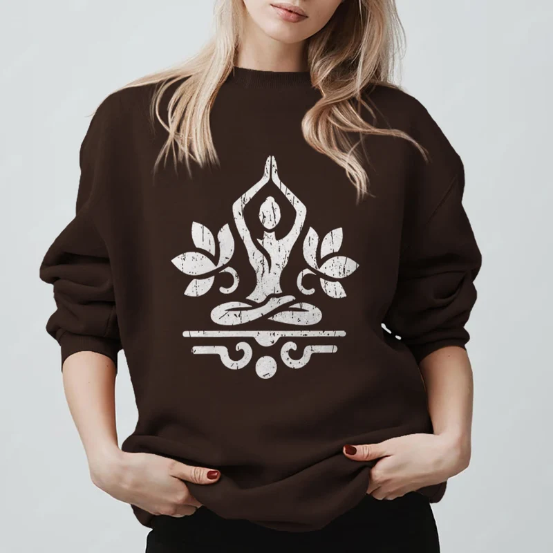 Olivenorma Namaste Yoga Liebhaber Sweatshirt