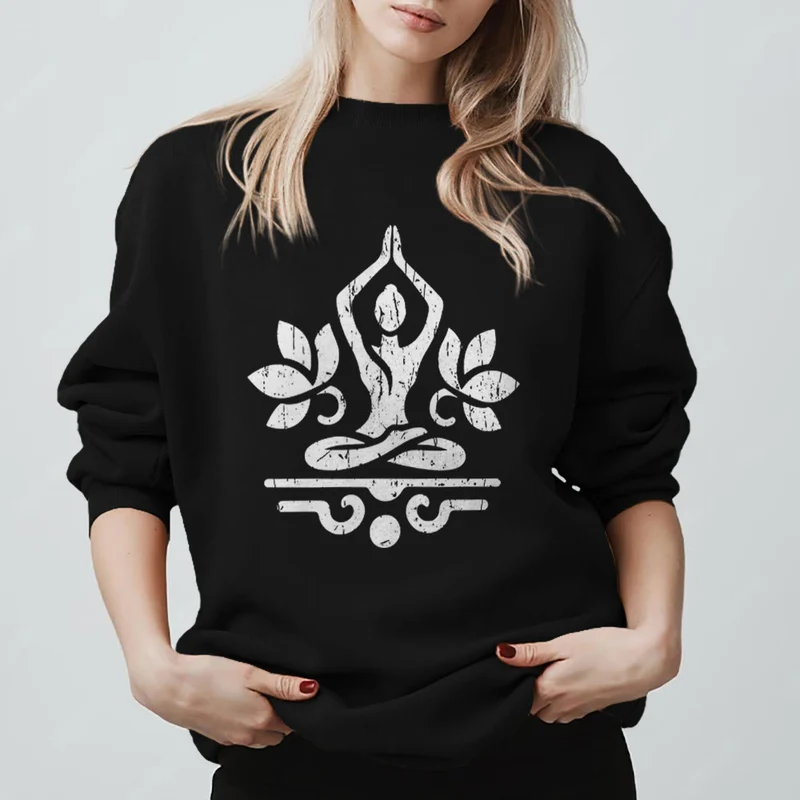Olivenorma Namaste Yoga Liebhaber Sweatshirt
