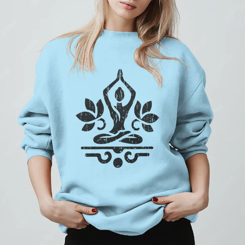 Olivenorma Namaste Yoga Liebhaber Sweatshirt
